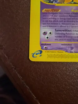 Alakazam 33/165 Rare Expedition Base Set Pokemon Lightly Played - Image 5