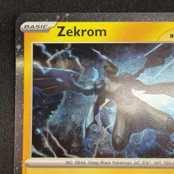 Zekrom (Cosmos Holo) 066/182 Rare Miscellaneous Cards & Products Pokemon - Image 2