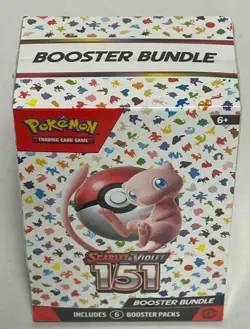 Pokemon TCG Scarlet & Violet 151 Booster Bundle Sealed English 6 Packs Inside - Image 2