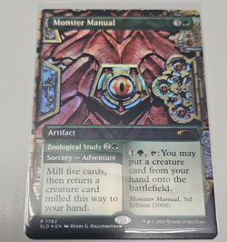Magic: The Gathering Monster Manual Secret Lair Drop Rare 1782 EN 2024 Foil - Image 1