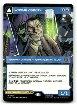 Norman Osborn (Borderless) 220 Marvel's Spider-Man NM/M MTG - Image 1