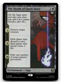 The Death of Gwen Stacy Foil LP Marvel's Spider-Man MTG-A24-16 - Image 1