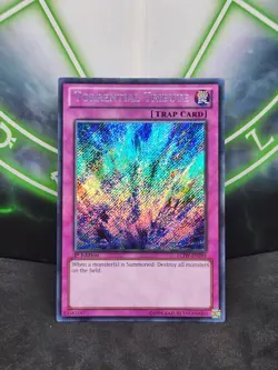Yugioh Torrential Tribute LCYW-EN180 Secret Rare 1st Edition NM - Image 1