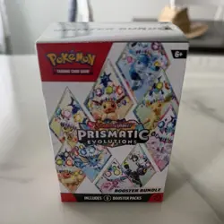 Pokemon TCG Prismatic Evolutions Booster Bundle Box English 2025 6 Packs - Image 1
