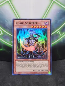 Yugioh Chaos Sorcerer LCYW-EN248 Super Rare NM - Image 1
