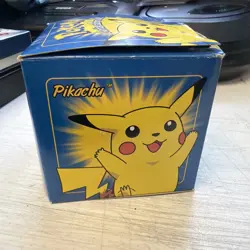 Pokemon Burger King 23k Gold Plated Trading Card Pikachu Blue Box Unopened - Image 5