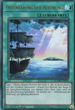 yugioh 1x Offenbarung der Hoffnung BLMM-DE039 ULTRA 1AUFLAGE DEUTSCH - Image 1