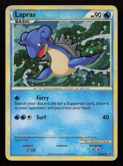 Pokemon TCG Lapras HGSS14 Holo (Black Star Promo) - LP - Image 1