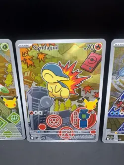 Pokemon First Partner Illustration Collection Series 2 Johto Gen 2 Starter Set - Image 3