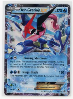 Pokemon TCG - Ash-Greninja EX XY133 - XY Black Star Promos - Ultra Rare - Image 1