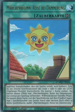 yugioh 1x Marchenbeginn: Reise bei Dammerung BLMM-DE036 ULTRA 1AUFLAGE DEUTSCH - Image 1