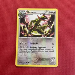 Haxorus 89/108 Pokemon Dark Explorers Reverse Holo , LP , Ships Fast! - Image 1