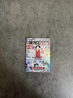 ONE PIECE MONKEY D. LUFFY US VOYAGE NCAA COLLEGE BASKETBALL CARD PROMO - Image 1