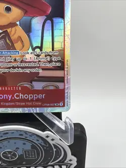 Tony Tony.Chopper OP08-007 SR ONE PIECE Tcg Card Game NM RED - Image 5