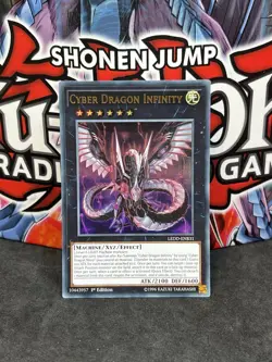 Yugioh Cyber Dragon Infinity LEDD-ENB31 Ultra Rare 1st Edition NM - Image 1