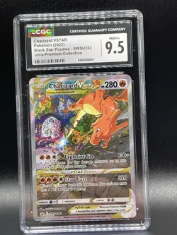 CGC 9.5 2022 Pokemon TCG Charizard VSTAR Holo SWSH Promo SWSH262 English - Image 1