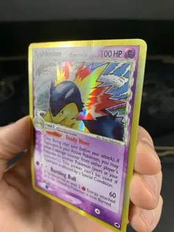 Pokemon Card Typhlosion Ex Dragon Frontiers 12/101 2006 Non Reverse Holo DMG - Image 3