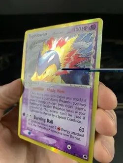 Pokemon Card Typhlosion Ex Dragon Frontiers 12/101 2006 Non Reverse Holo DMG - Image 4