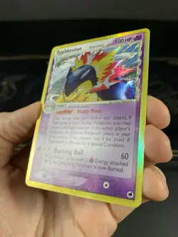 Pokemon Card Typhlosion Ex Dragon Frontiers 12/101 2006 Non Reverse Holo DMG - Image 5