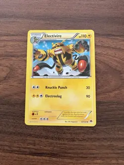Pokemon TCG XY - BREAKpoint Electivire 43/122 NM - Image 1