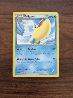 Pokemon - Pelipper - 19/108 - Uncommon - XY - Roaring Skies - LP - Image 1