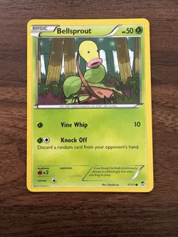 Bellsprout 1/111 XY - Furious Fists Regular - Pokemon Card NM - Image 1