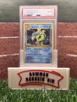 2016 Pokemon XY Evolutions #34 Gyarados - Holo PSA 8 NM-MT - Image 1
