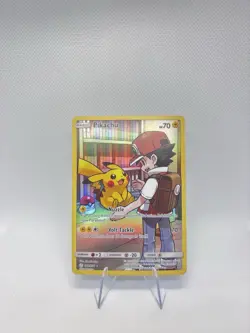 Pokemon Pikachu 241/236 - Cosmic Eclipse Pikachu Secret Rare Full Art - LP - Image 3