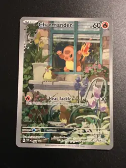 Pokemon TCG Charmander SVP044 Obsidian Flames Black Star Promo Card NM Condition - Image 1