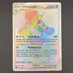 Pokemon TCG Whimsicott VSTAR Card 175/172 SWSH Brilliant Stars🌈 Secret Rare LP - Image 1