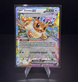 Eevee ex Pokemon SV: Prismatic Evolutions PRE 75/131 Holo NM - Image 1