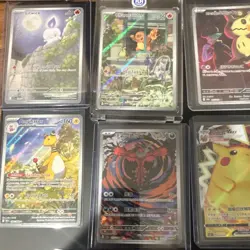 9 Card Lot Pokemon + CGC 10 , Promos, AR, gold star, and more - Image 2