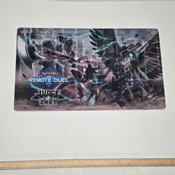 Konami YuGiOh Remote Duel Judge 2021 Playmat Official Promotional Collectible - Image 1