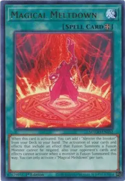 Magical Meltdown - MAGO-EN152 - Rare - 1st Edition Near Mint, English Yugioh! - Image 1