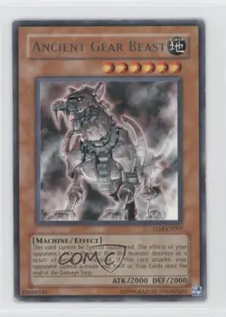 R - Ancient Gear Beast YuGiOh The Lost Millenium #TLM-EN007 2005 READ - Image 1