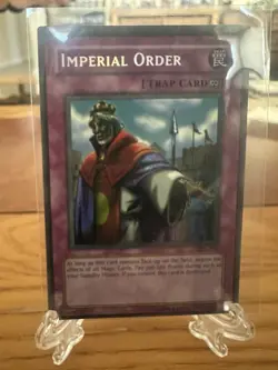Yu-Gi-Oh Imperial Order PSV-104 Secret Rare Unlimited LP - Image 1