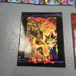 Yu-Gi-Oh! Yugioh Folder Lot Of 8 2003 STARPOINT 3 Ring Hole Pockets Binder - Image 3