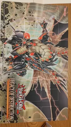 Yu-Gi-Oh! - Legacy of Destruction Playmat - Sneak Peek - Prerelease Event - Image 1