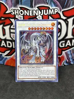 Yugioh Azure-Eyes Silver Dragon LCKC-EN066 Secret Rare NM - Image 1