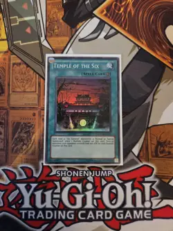 YUGIOH TEMPLE OF THE SIX STOR-EN051 SUPER UNLIMITED ED LP - Image 1