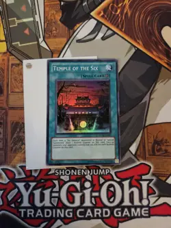 YUGIOH TEMPLE OF THE SIX STOR-EN051 SUPER UNLIMITED ED LP - Image 2