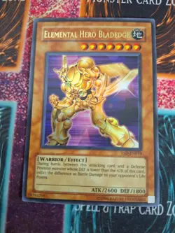 Yu-Gi-Oh! Elemental Hero Bladedge YSD-EN019 Ultra Rare Unlimited Near Mint - Image 1