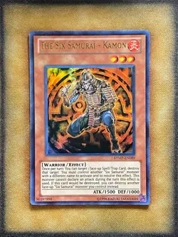 Yugioh The Six Samurai - Kamon RYMP-EN089 Ultra Rare NM - Image 1