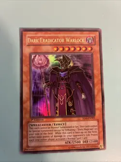 Dark Eradicator Warlock SD6-EN001 Structure Deck: Spellcaster's Judgment 1st... - Image 1