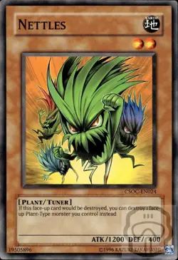 Nettles CSOC-EN024 Crossroads of Chaos Yu-Gi-Oh Unlimited NM/M - Image 2