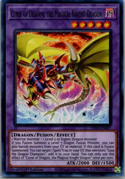 Curse of Dragon, the Magical Knight Dragon Yu-Gi-Oh 1st Edition LP - Image 1