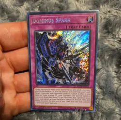 Dominus Spark BLZD-EN077 Blazing Dominion 1st Edition YuGiOh TCG NM - Image 1