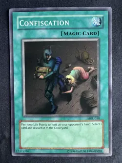 Yugioh! Confiscation MRL-038 Magic Ruler Unlimited Edition LP-VLP - Image 2