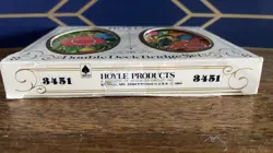 Vintage 1970s Playing Cards Flower Power Pop Double Deck Hoyle Kent USA Bridge - Image 3