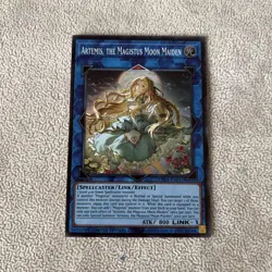Artemis, the Magistus Moon Maiden UP01-EN017 Yugioh M/NM - Image 1